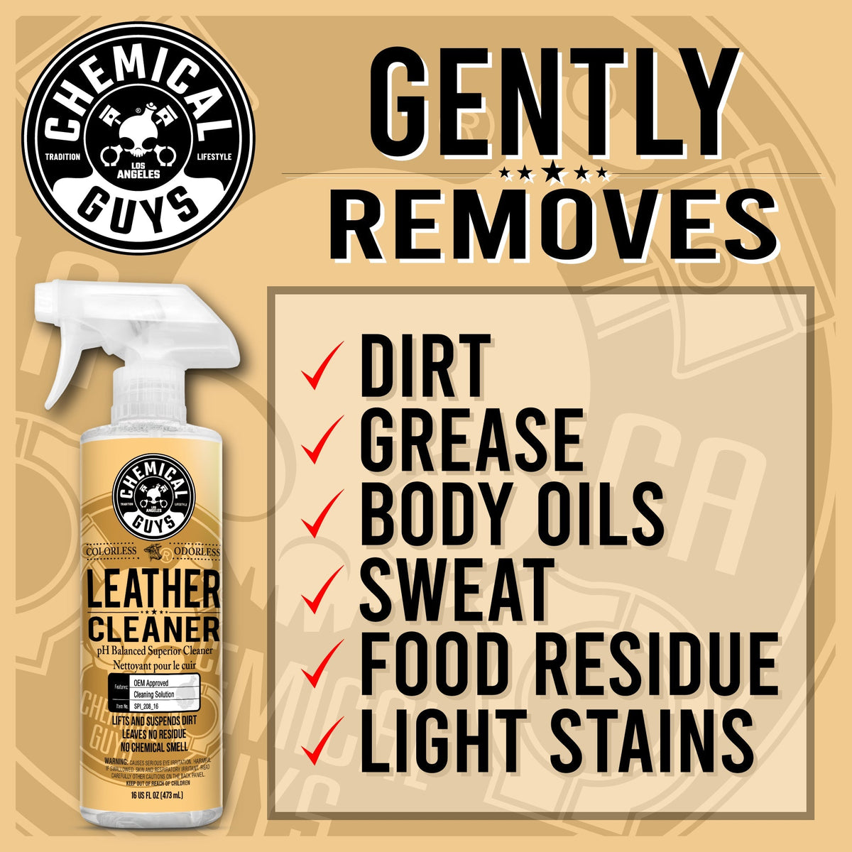 Chemical Guys Leather Cleaner