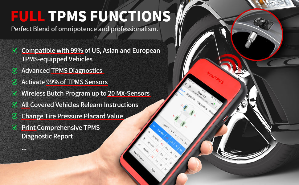 Autel MaxiTPMS ITS600E TPMS Diagnostic and Service Tablet - image 2
