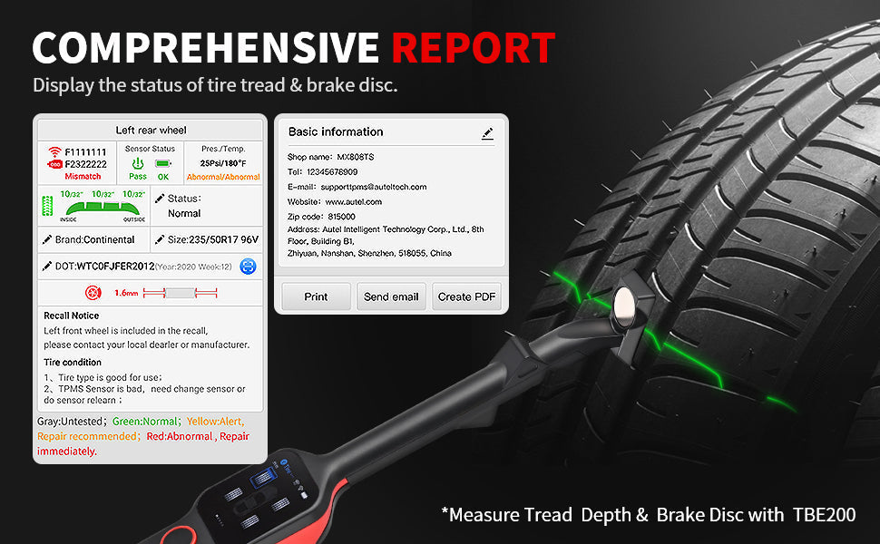 Autel MaxiTPMS ITS600E TPMS Diagnostic and Service Tablet - image 5