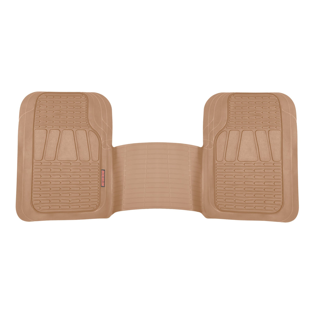 MotorTrend WingRunner Rear Floor Mat - Trim to Fit - Beige