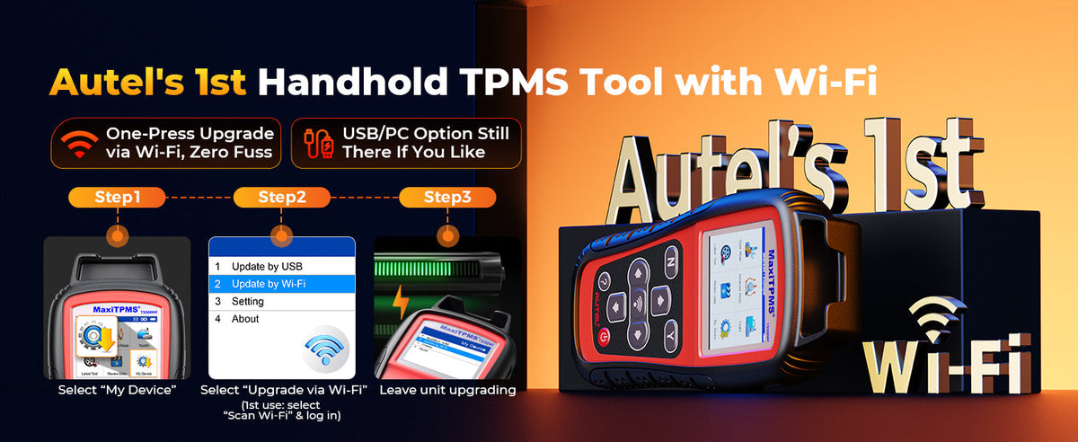 Autel MaxiTPMS TS508WF TPMS Service and Programming Tool - image 2