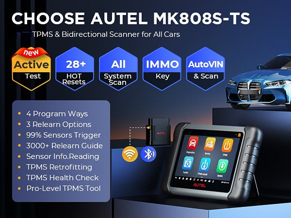 Autel MaxiCOM MK808S-TS Diagnostic and Complete TPMS Tool - image 2