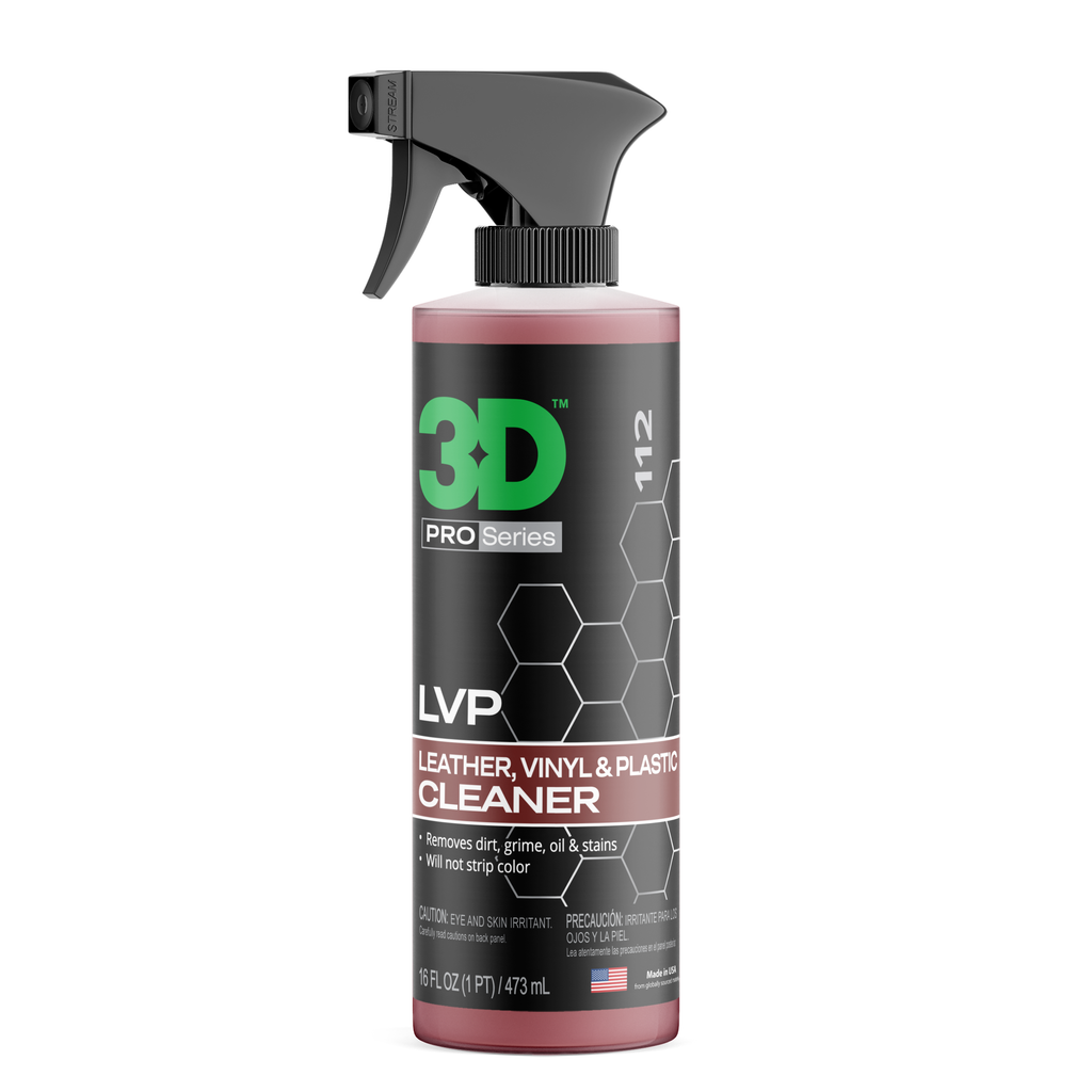 3D Car Care Leather, Vinyl, Plastic Interior Cleaner