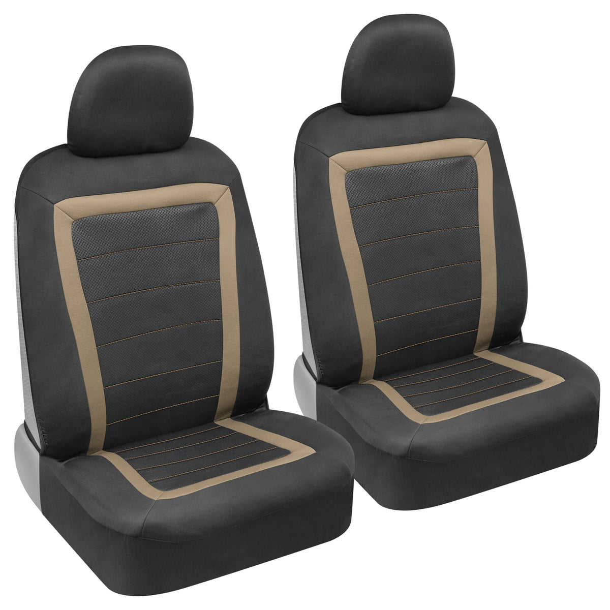 BDK 2-Pack FreshMesh with Honeycomb Backing Front Seat Covers
