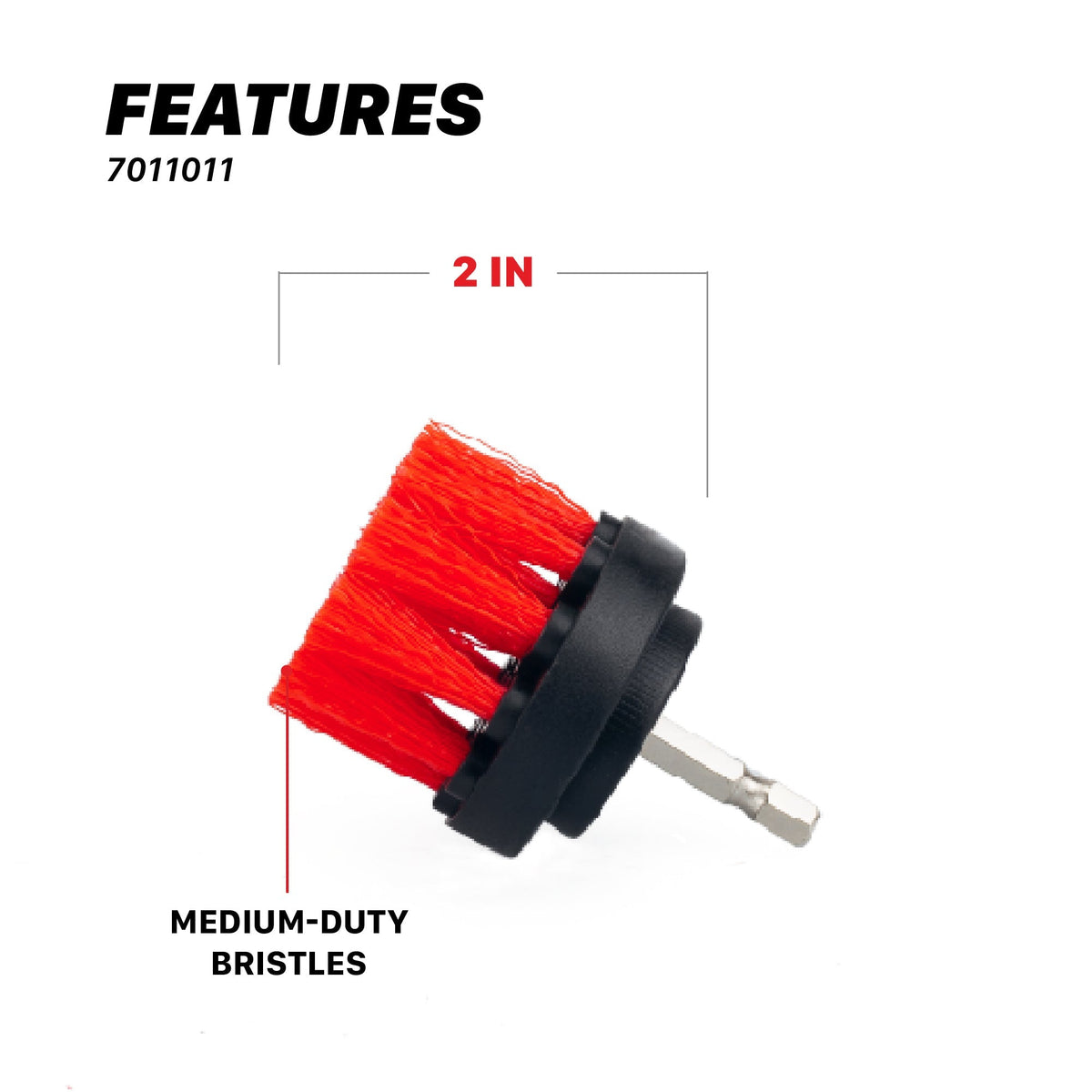 MaxShine Drill Brush for Car | Drill Carpet Detailing Brushes