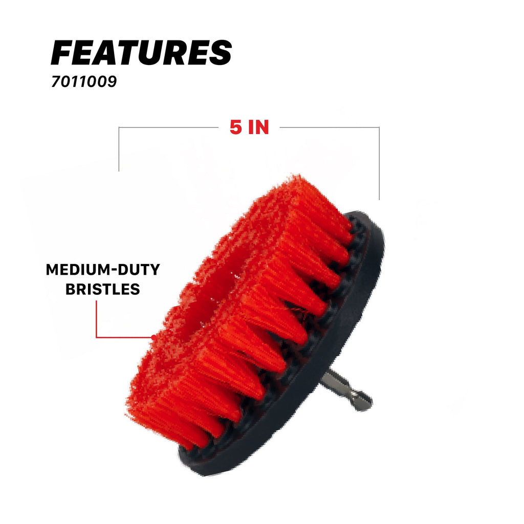 MaxShine Drill Brush for Car | Drill Carpet Detailing Brushes
