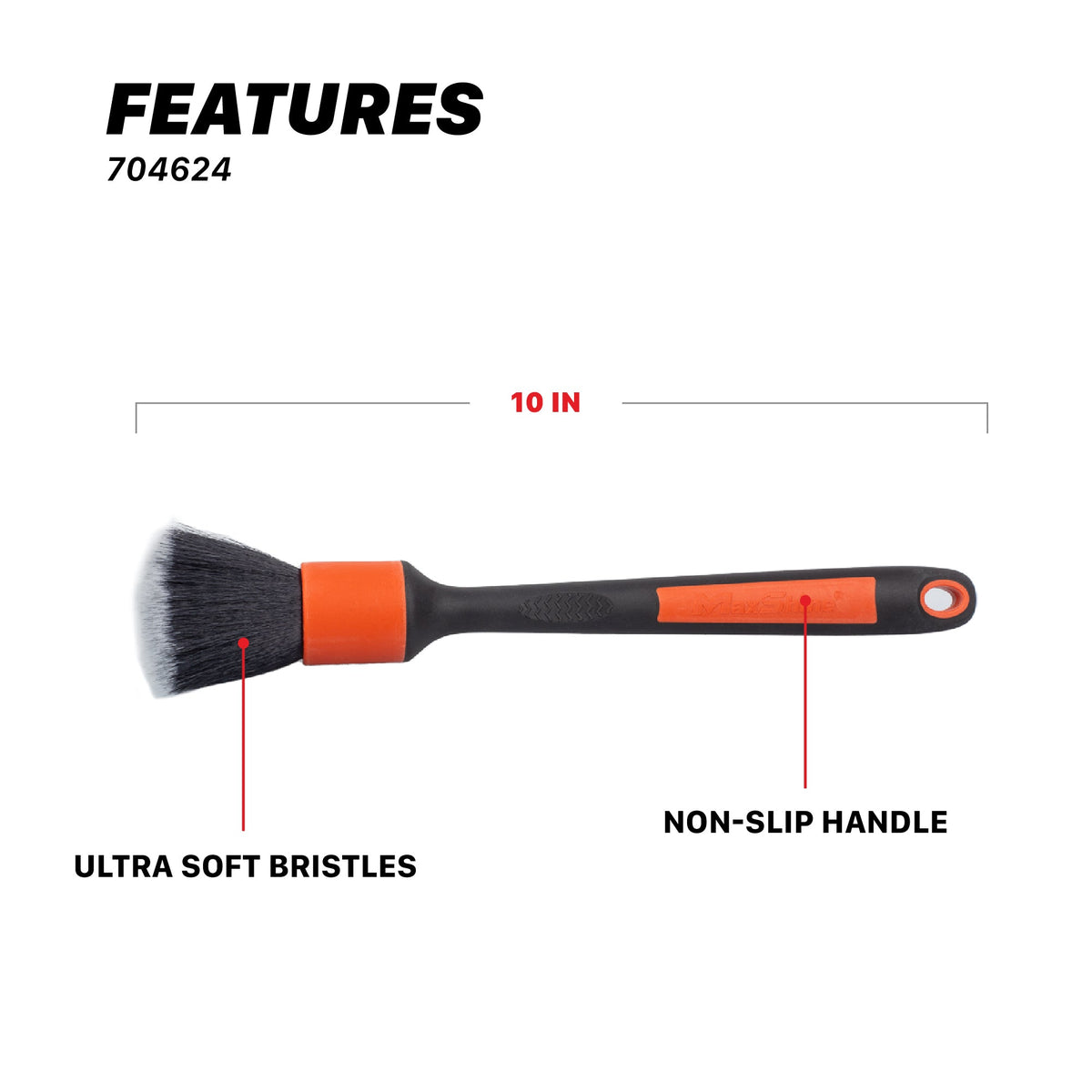 MaxShine Ever So Soft (ESS) Car Detailing Brushes