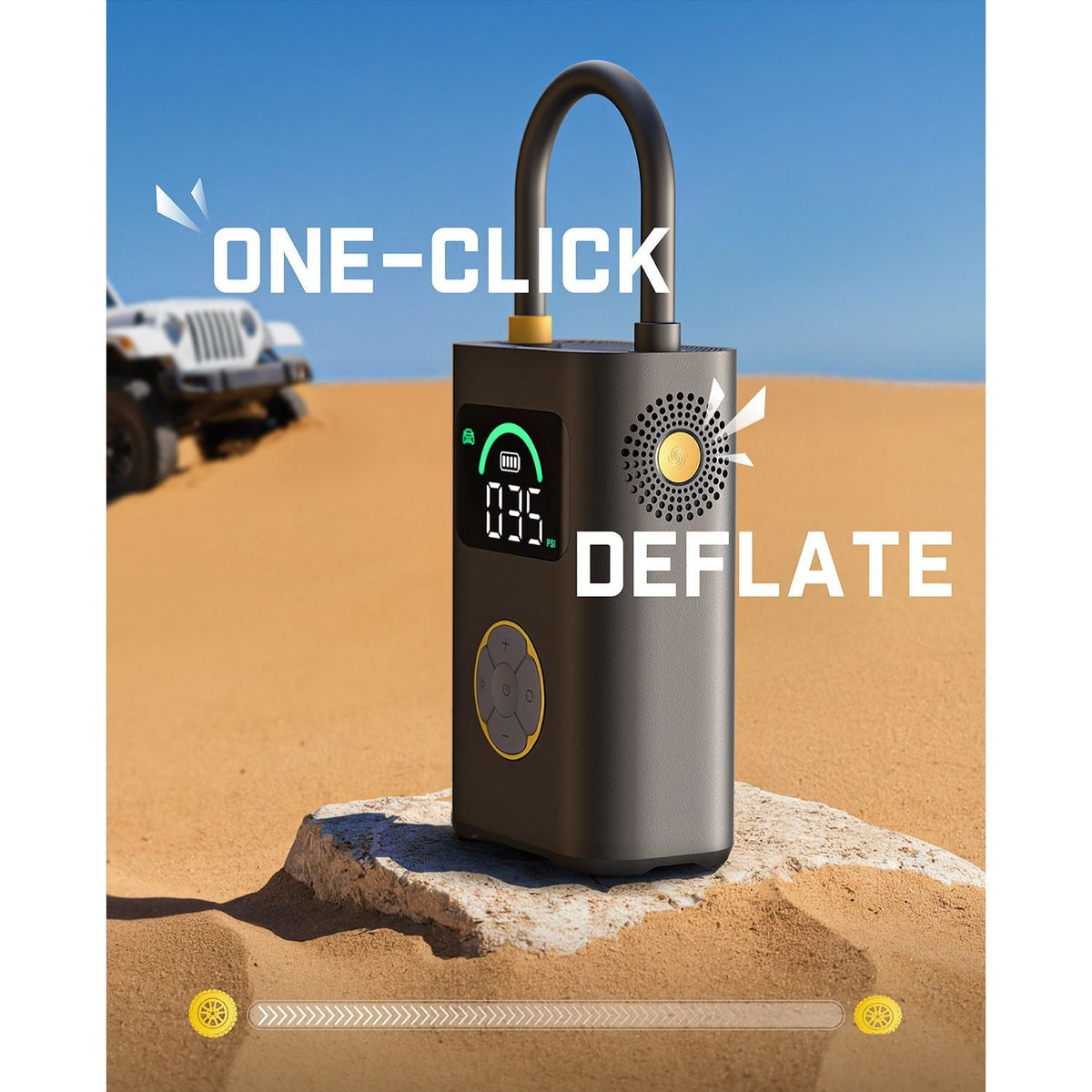 Fanttik X10 Pro Max 150PSI Heavy-Duty Tire Inflator - image 2
