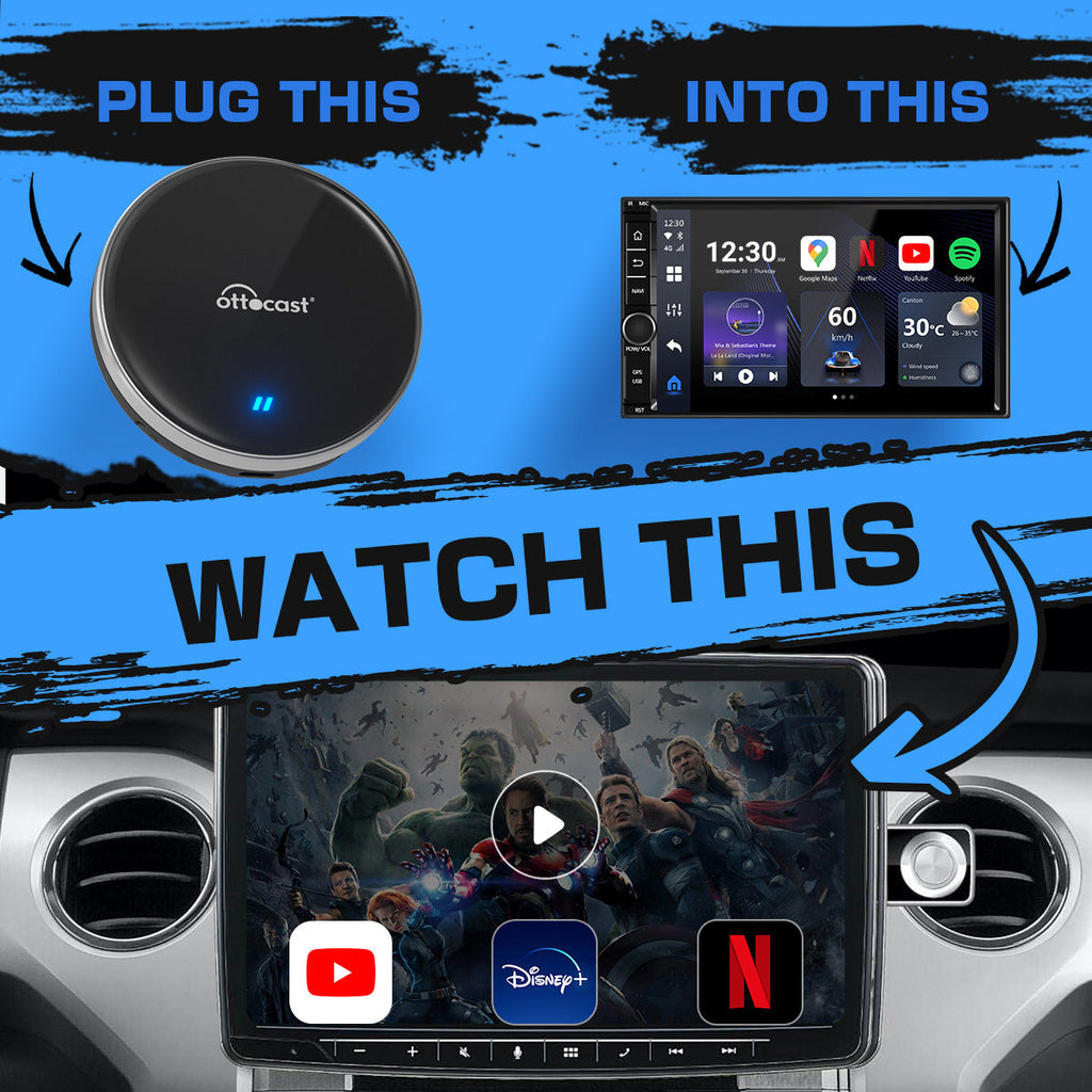 Ottocast OttoAibox P3 Lite Wireless CarPlay AI Box - image 3