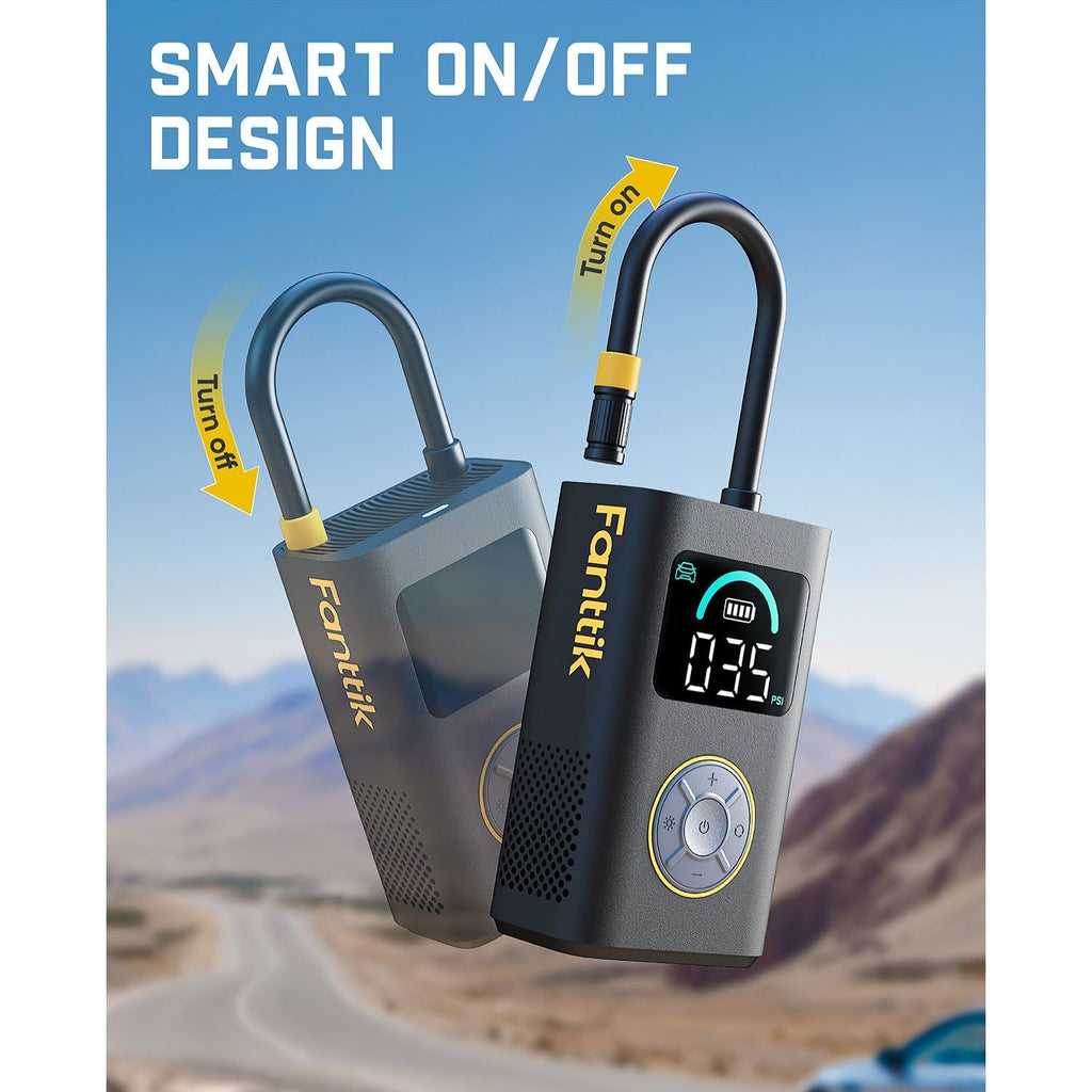 Fanttik X10 Pro 150PSI Portable Tire Inflator - image 2