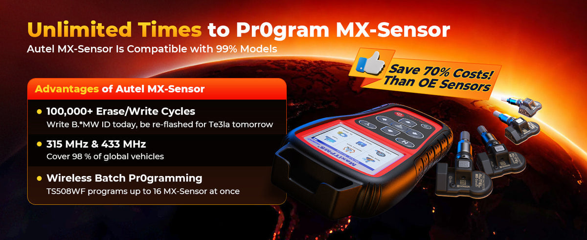 Autel MaxiTPMS TS508WF TPMS Service and Programming Tool - image 4