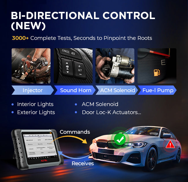Autel MaxiCOM MK808S-TS Diagnostic and Complete TPMS Tool - image 5