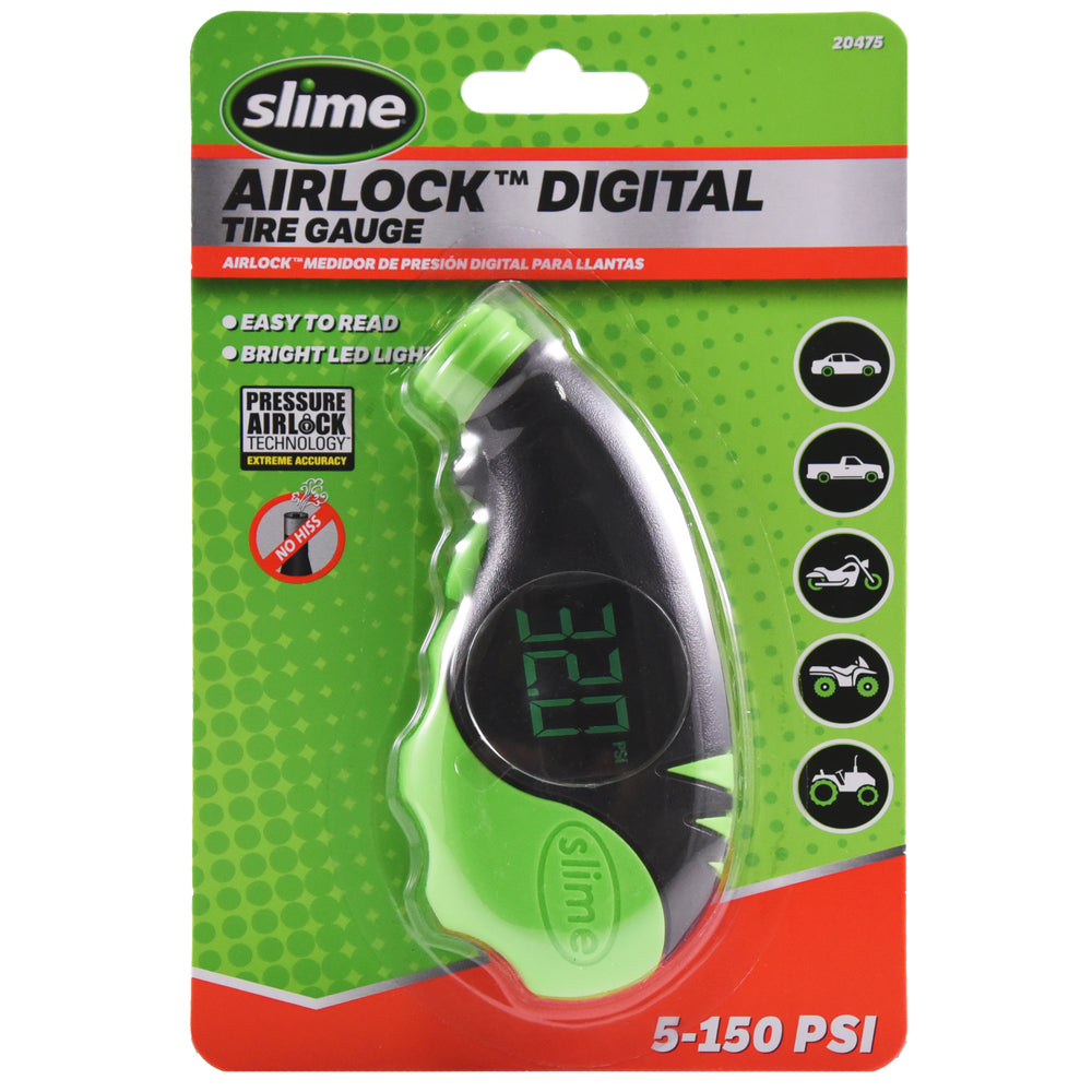 Slime Airlock Digital Tire Gauge 5 to 150 PSI 20475 - image 3