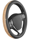 Carbella Bling Glitter Leatherette Steering Wheel Cover (Fits 14.5" - 15.5") - Gold