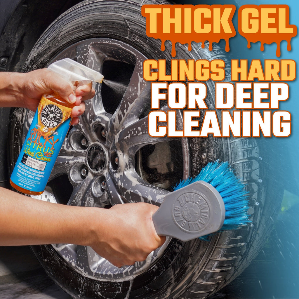 Chemical Guys Sticky Citrus Wheel Cleaning Concentrate Bundle
