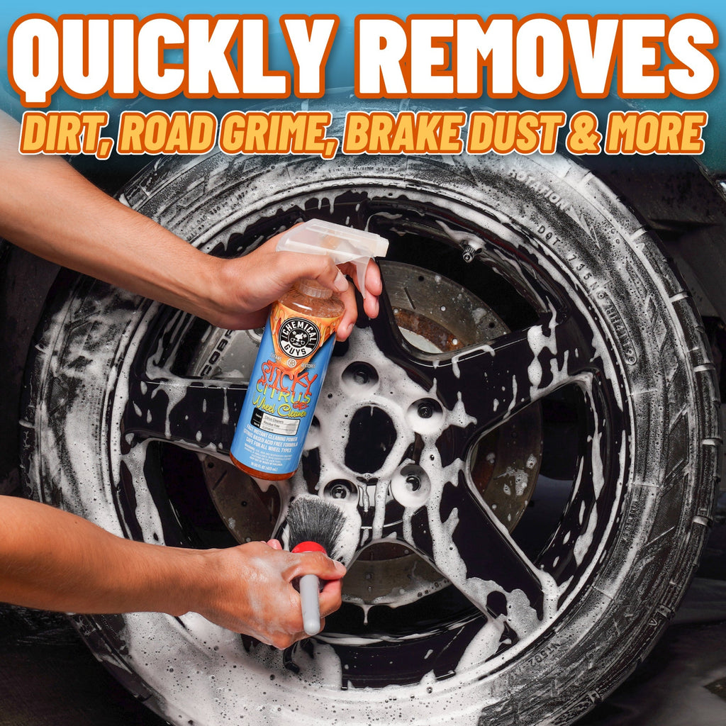 Chemical Guys Sticky Citrus Wheel Cleaning Concentrate Bundle