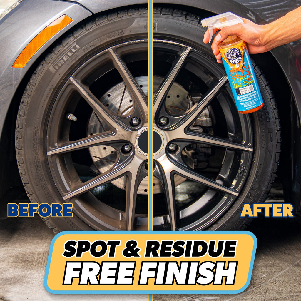 Chemical Guys Sticky Citrus Wheel Cleaning Concentrate Bundle