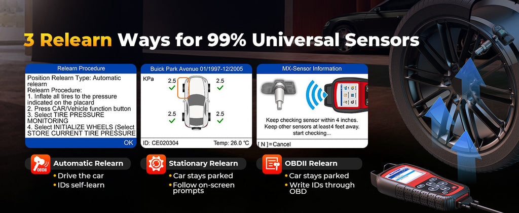 Autel MaxiTPMS TS508WF TPMS Service and Programming Tool - image 5