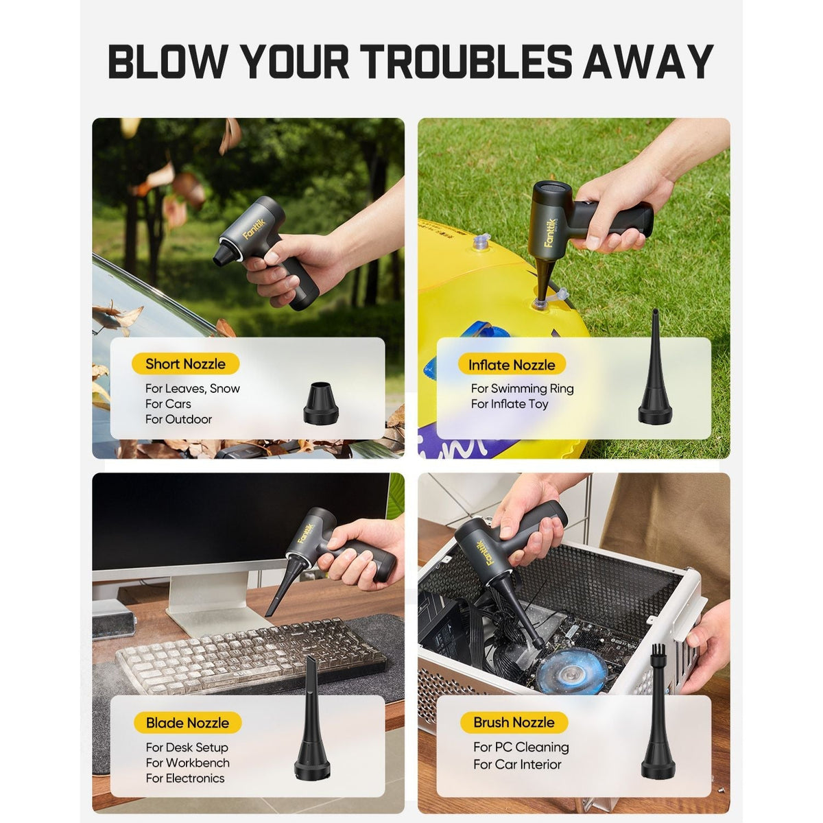 Fanttik B10 Pro Electric Air Duster
