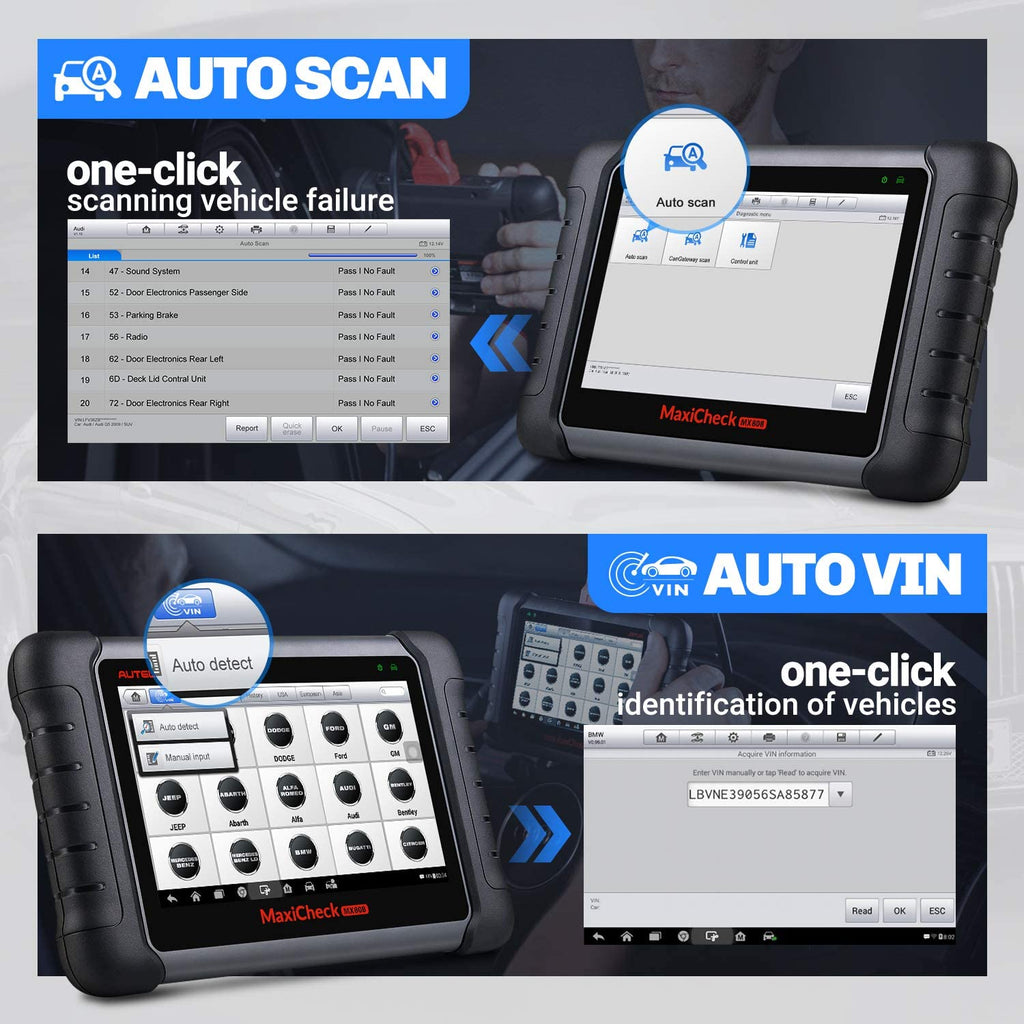Autel MaxiCheck MX808S All-System Diagnostic Scanner - image 5