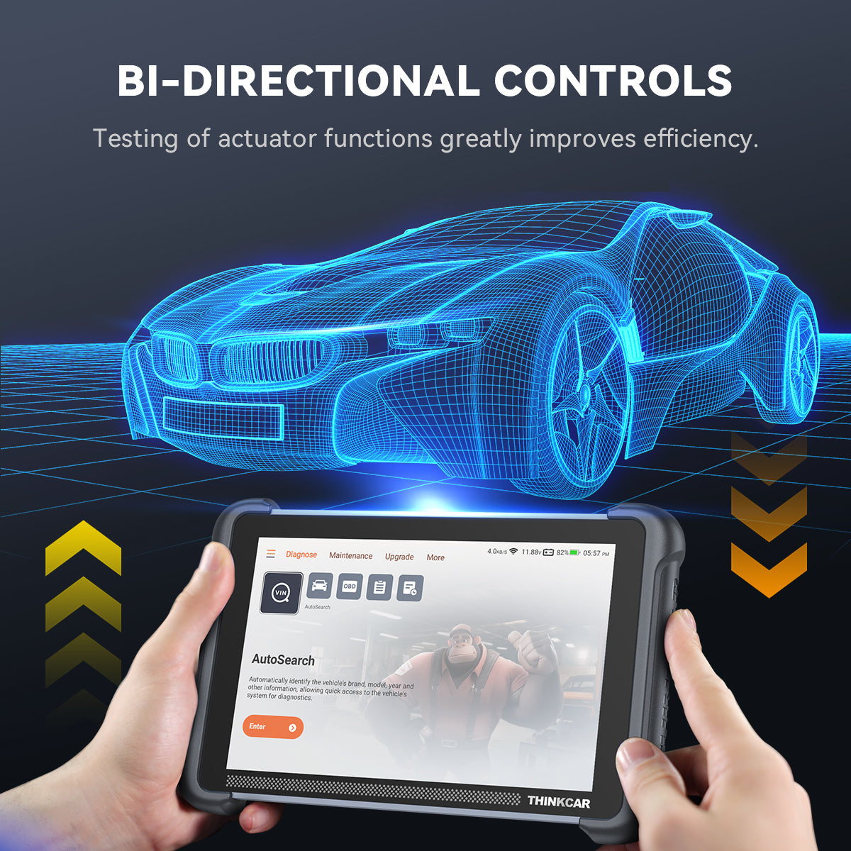 THINKCAR THINKSCAN 689BT Bidirectional Diagnostic Scan Tool - image 3
