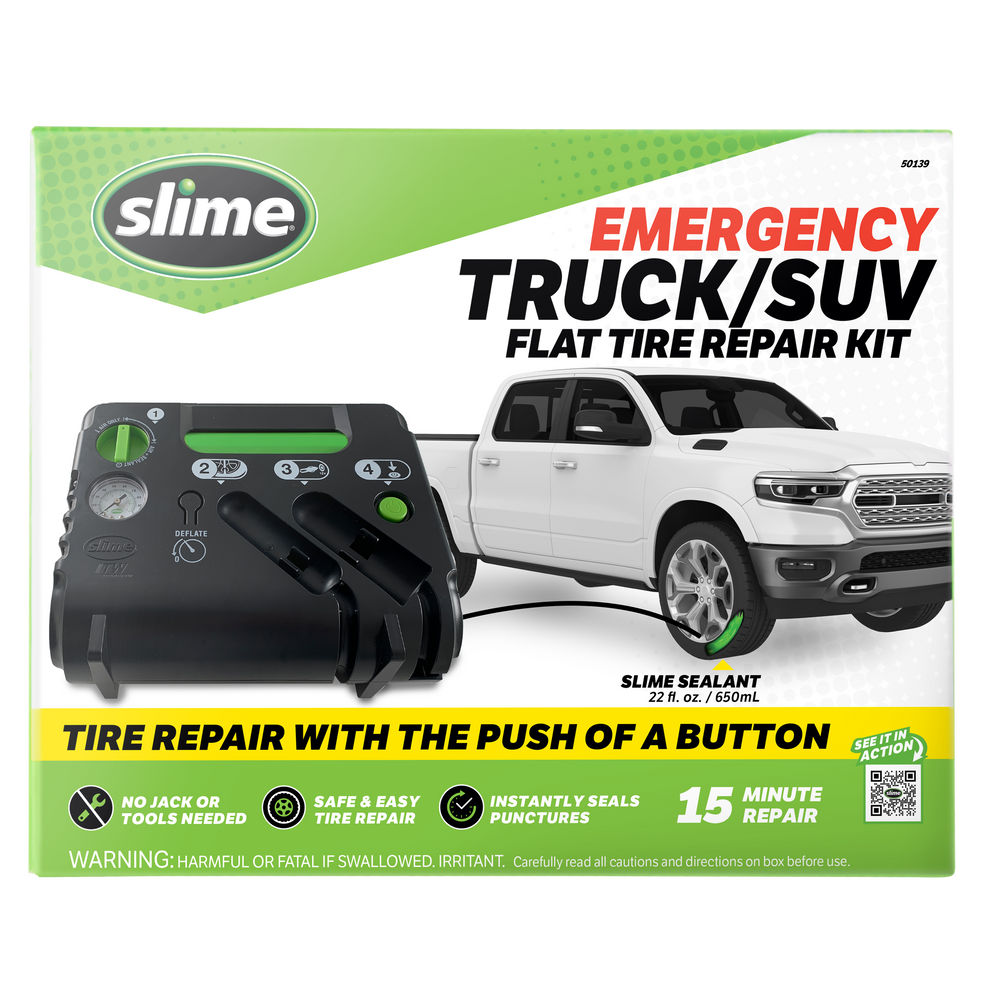 Slime Truck SUV Van Flat Tire Repair Kit 50139 - image 4