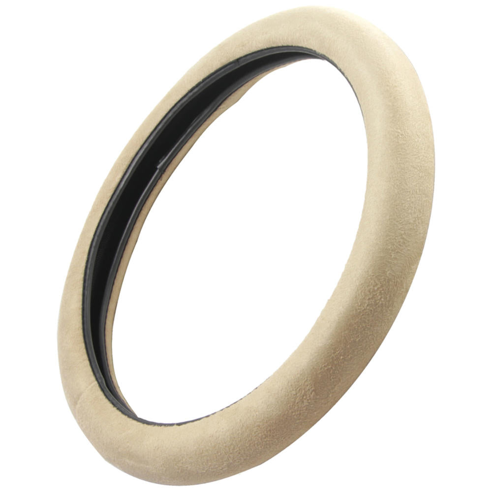 BDK Soft Plush Memory Form Steering Wheel Cover (Fits 14.5" - 15.5")