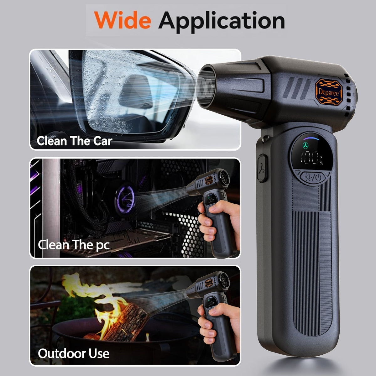 Deparee B50 Cordless Air Duster