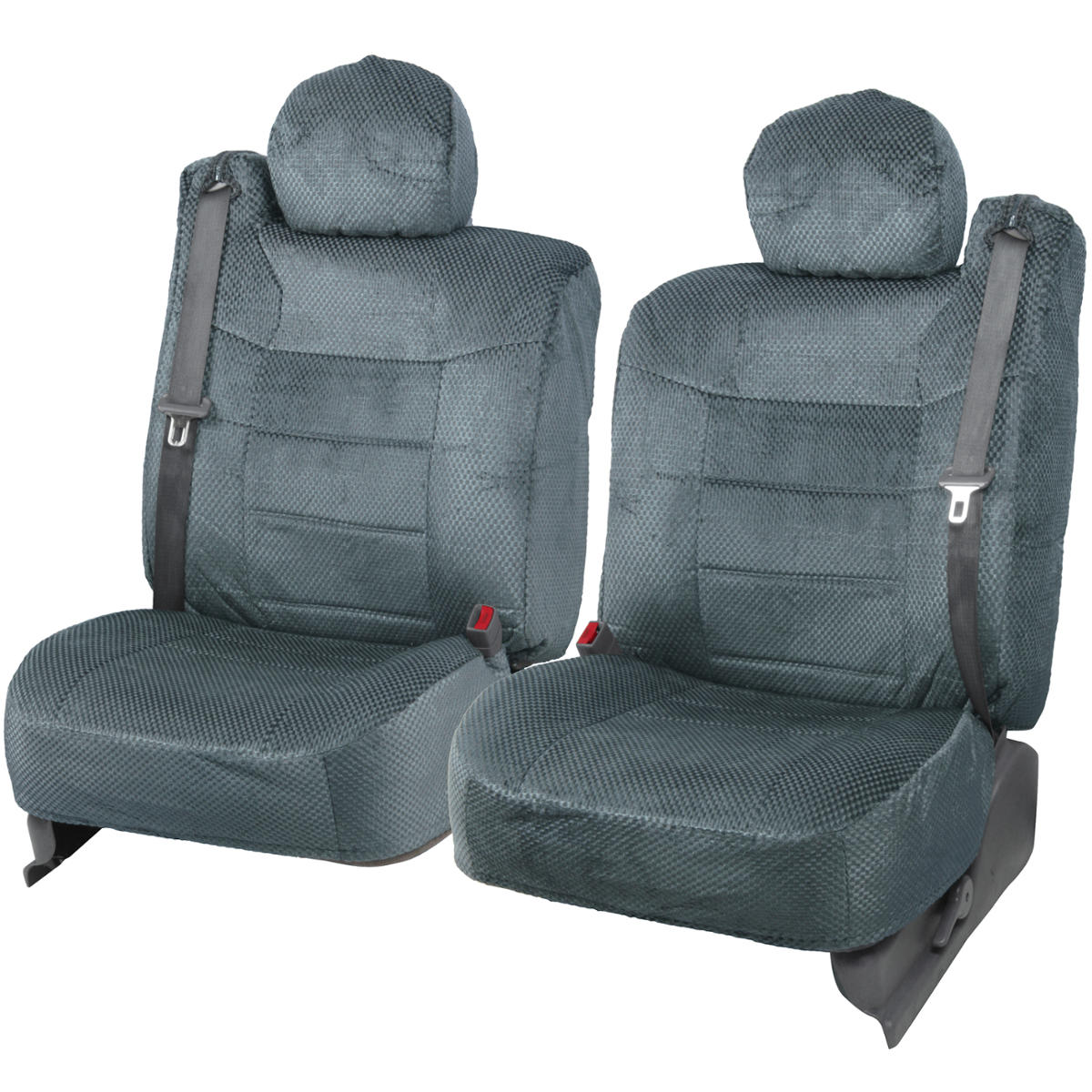BDK Scottsdale Cloth Front Seat Covers for Ford F150 (1999 - 2010)