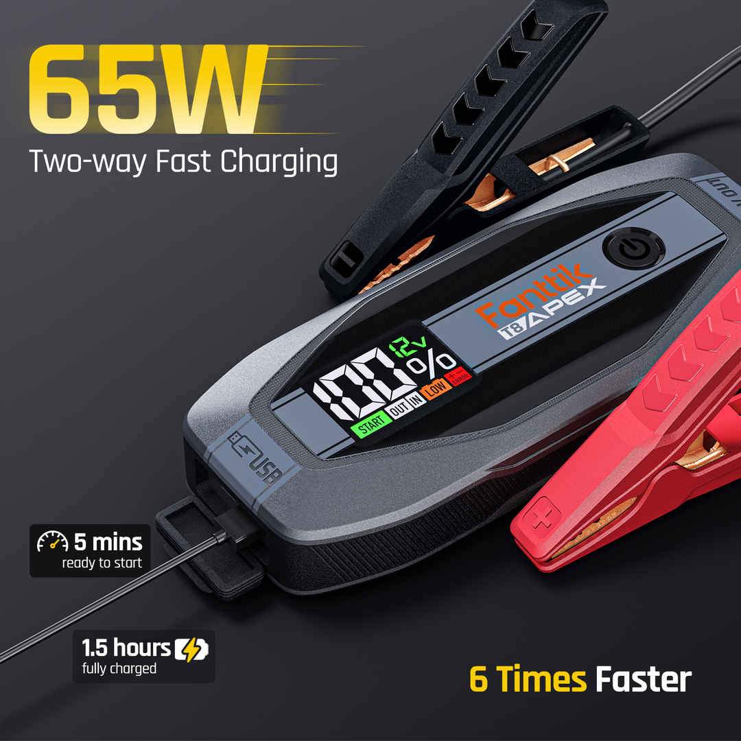 Fanttik T8 APEX 2000A Portable Jump Starter - image 3