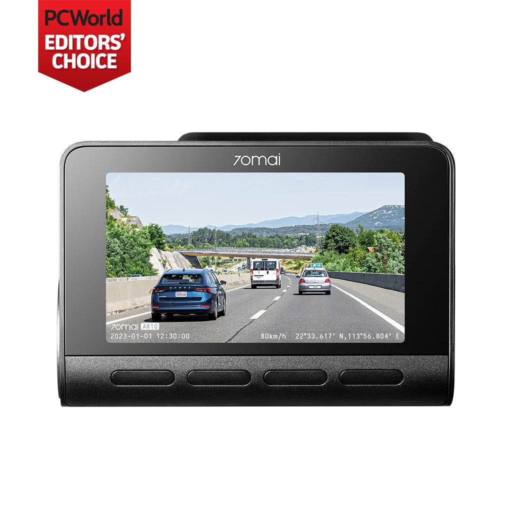 70mai Dash Cam 4K A810 with Sony STARVIS 2
