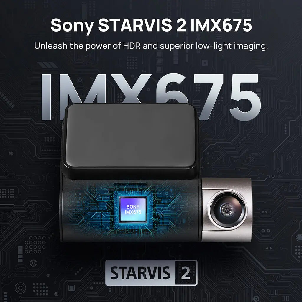 70mai Dash Cam A510 2.7K with Sony STARVIS 2 - image 5