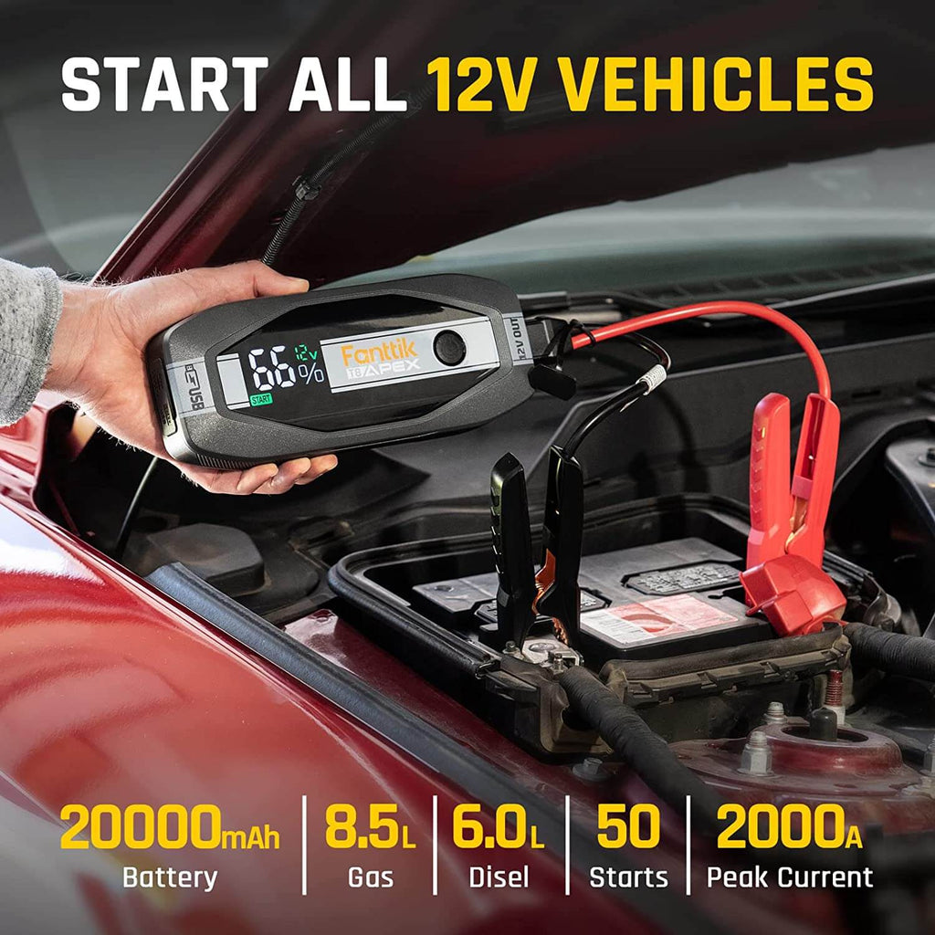Fanttik T8 APEX 2000A Portable Jump Starter - image 2