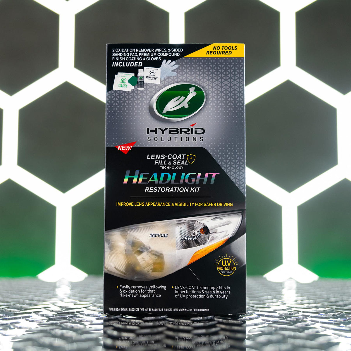 Turtle Wax Hybrid Solutions® Headlight Restoration Kit