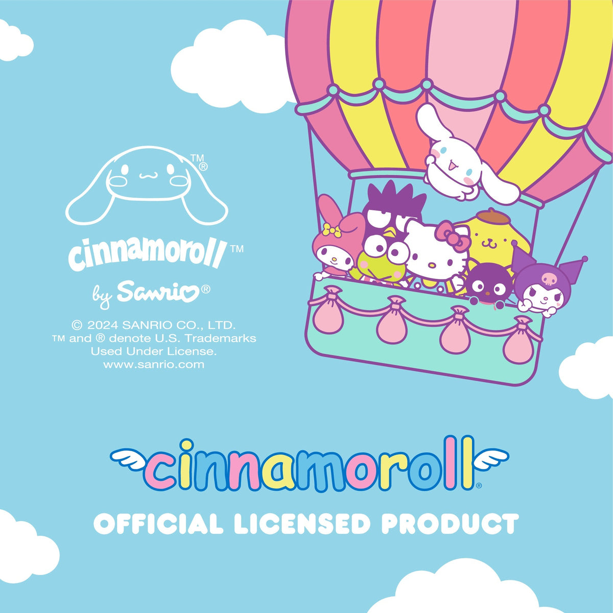 Carbella Official Cinnamoroll Front Seat Cover