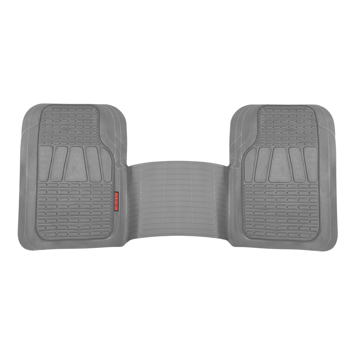 MotorTrend WingRunner Rear Floor Mat - Trim to Fit - Gray