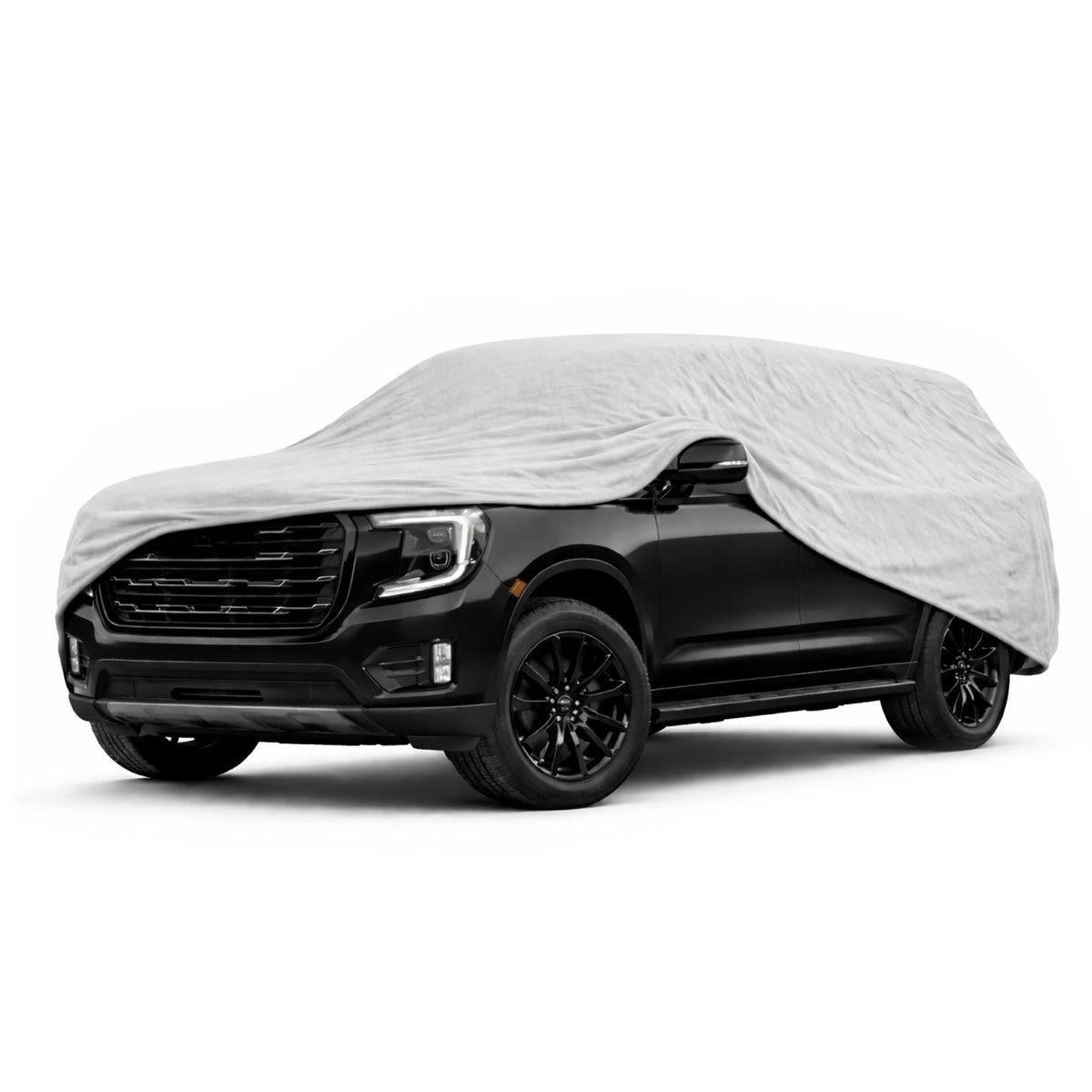 BDK Single Layer Poly Vehicle Cover for Cars, SUVs, Trucks, Vans - Universal Fit, All Weather - XL3 (Up to 225" L x 80" W x 63" H)