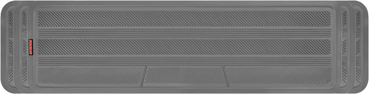 MotorTrend WeatherPlus Rubber Floor Runner - Heavy Duty, All Weather, Trim to Fit (57" x 14.75")