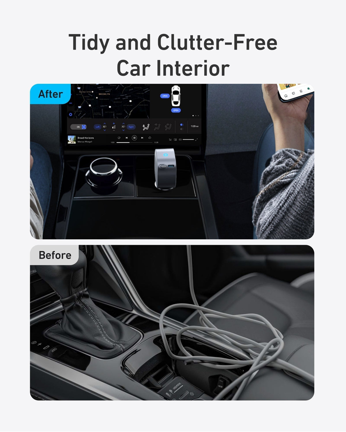 Anker Nano 75W Car Charger with Retractable USB-C Cable - image 5