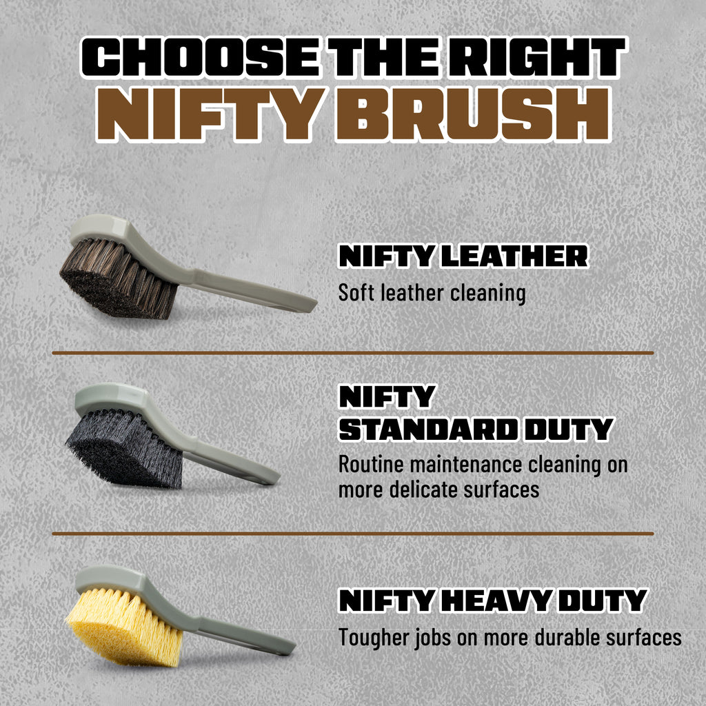 Chemical Guys Nifty Leather Cleaning Brush