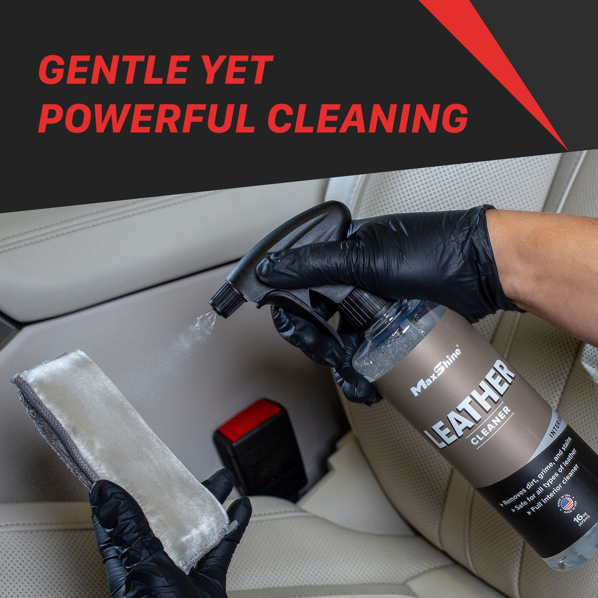 MaxShine Leather Cleaner - 16oz