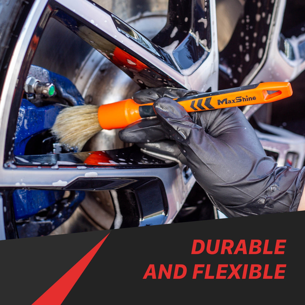 MaxShine Detailing Boar Hair Brushes