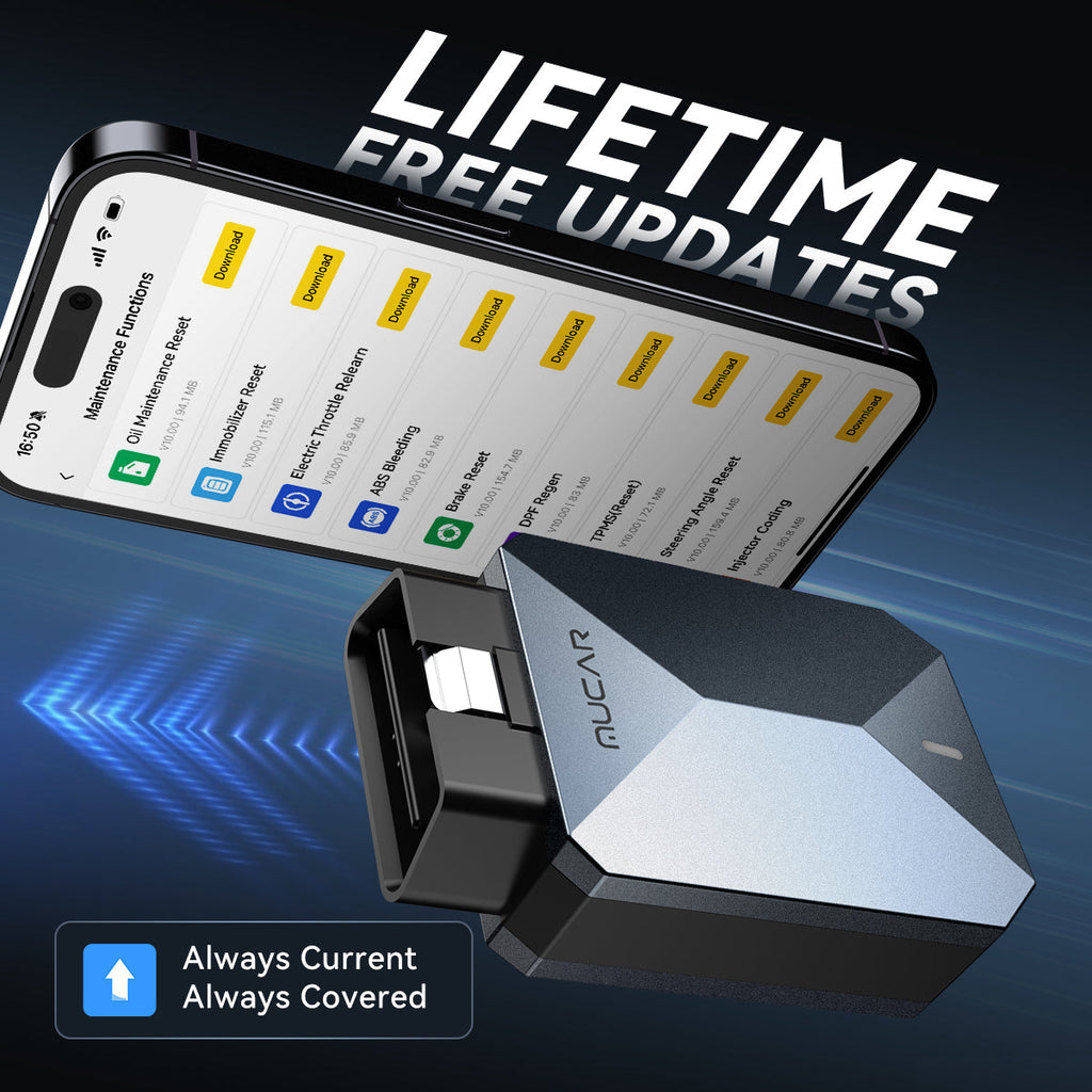 MUCAR BT200 MAX Bluetooth Bidirectional OBD2 Scanner - image 3