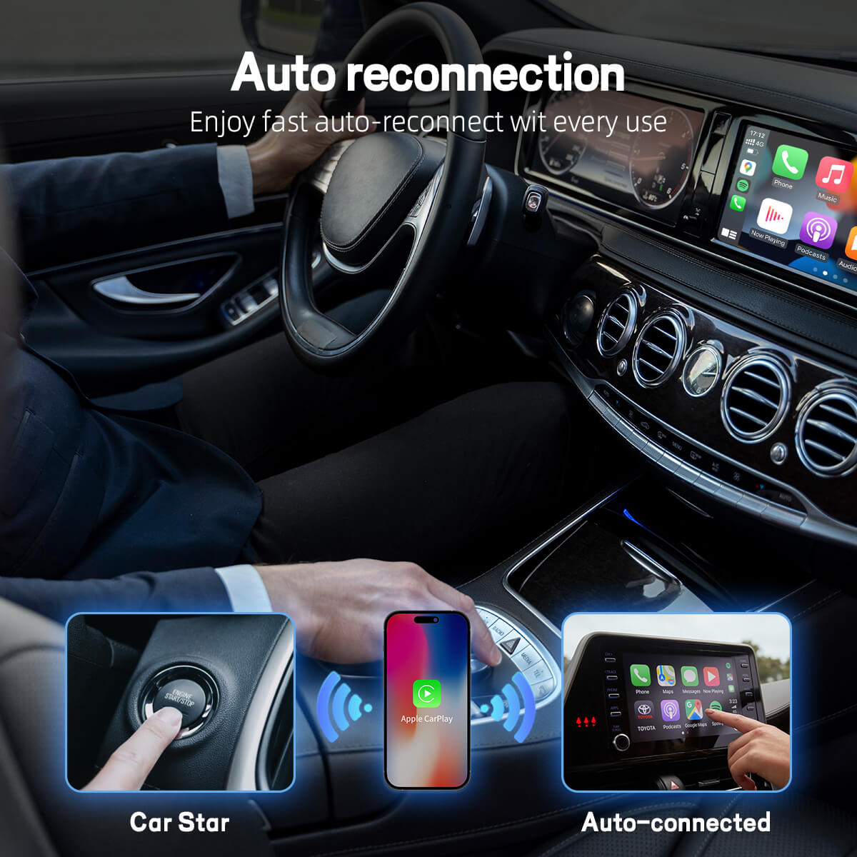 Ottocast U2AIR Pro Wireless CarPlay Adapter - image 5