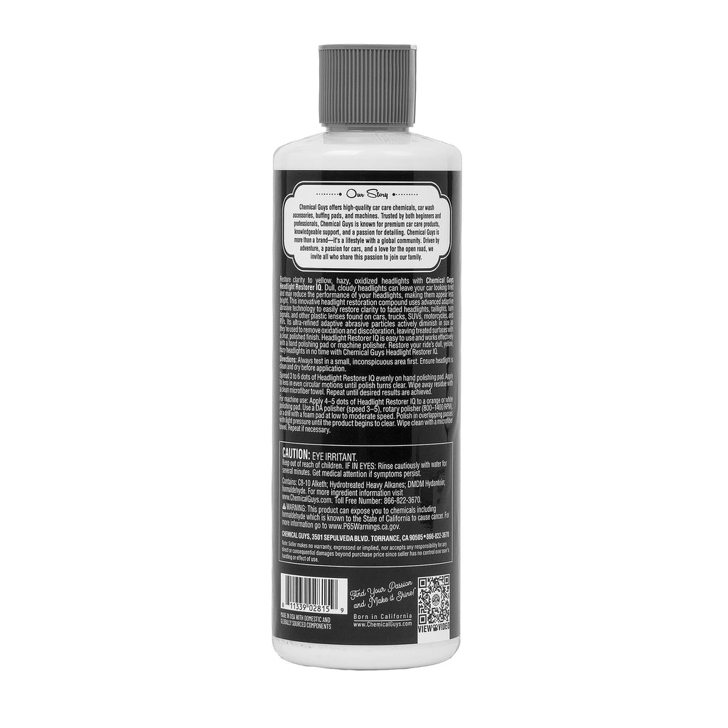 Chemical Guys Headlight Restorer