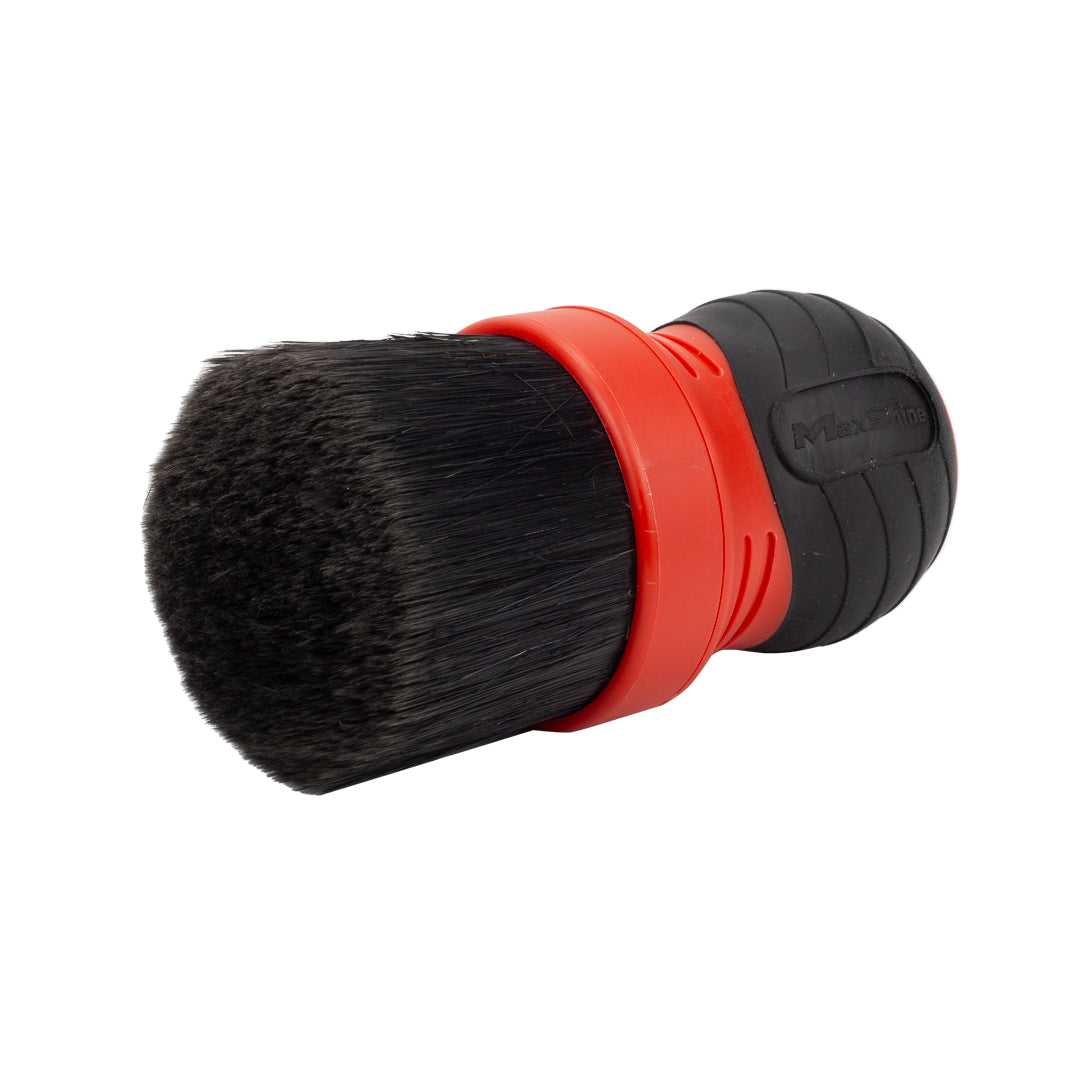 MaxShine Curved Grip Extra Large Brush - Ultra Soft & Mixed Bristle