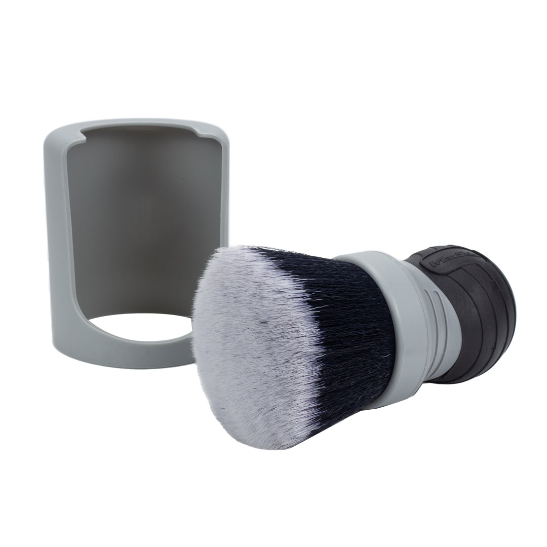 MaxShine Curved Grip Extra Large Brush - Ultra Soft & Mixed Bristle