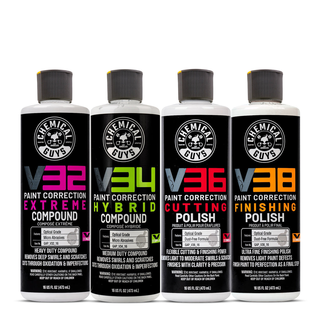 Chemical Guys Blemish Removal 4 Step Compound & Polish Bundle