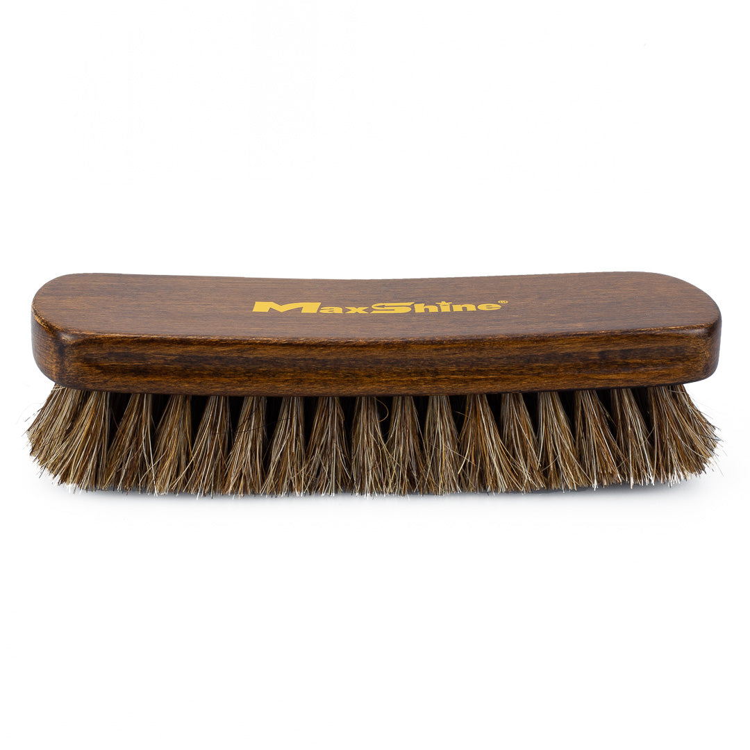 MaxShine Horse Hair Brush for Cleaning Upholstery