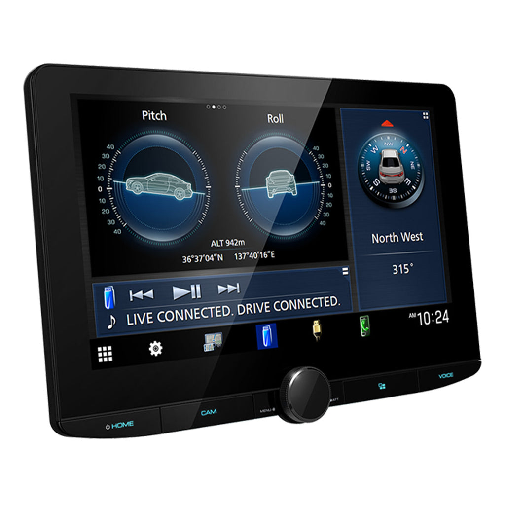 Kenwood DMX1038S 10.1in Floating Multimedia Receiver
